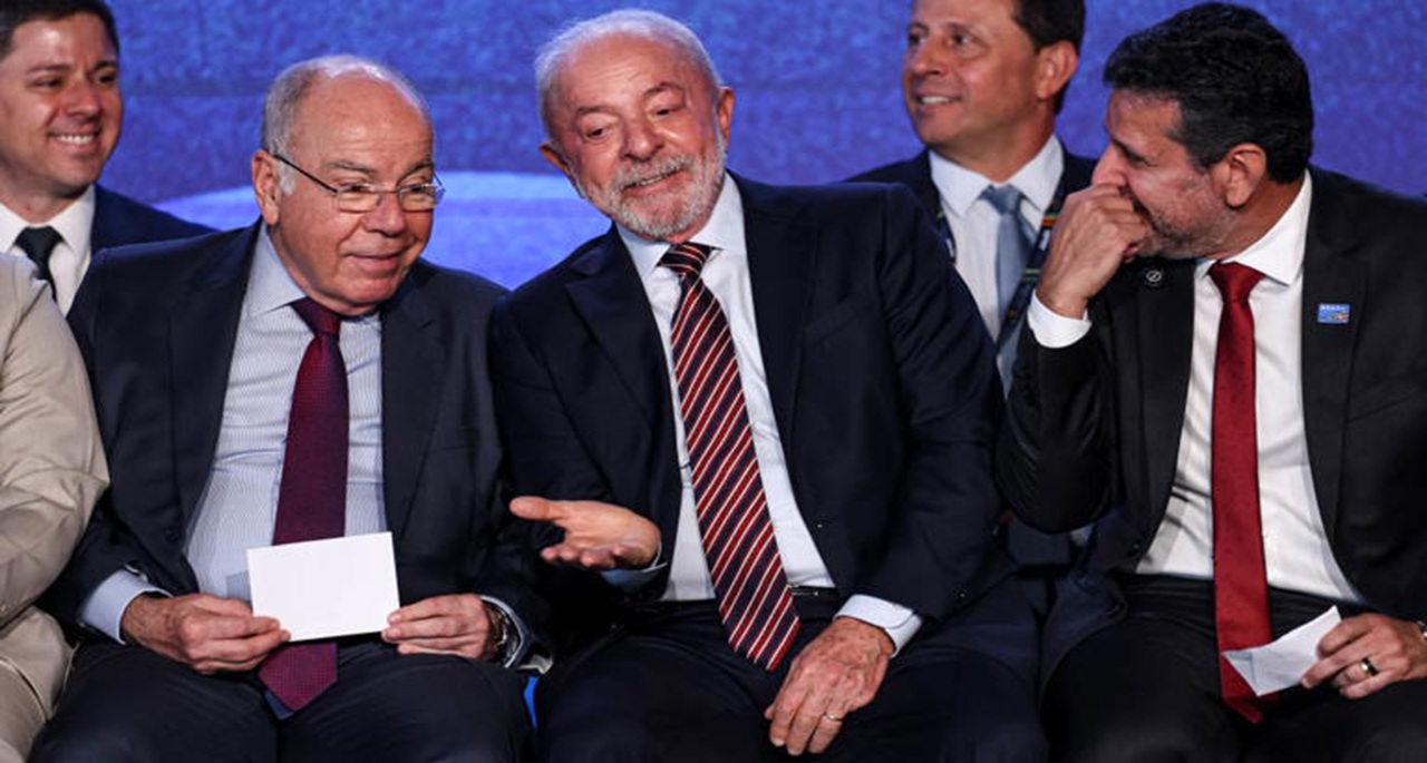 O presidente Luiz Inácio Lula da Silva