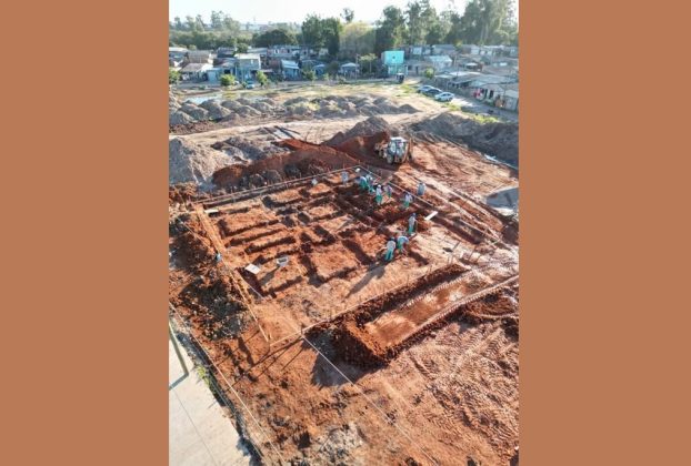 Construção do novo Centro de Referência de Assistência Social (CRAS) do bairro Getúlio Vargas