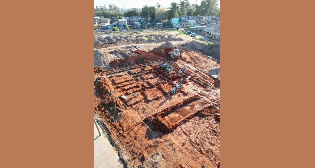 Construção do novo Centro de Referência de Assistência Social (CRAS) do bairro Getúlio Vargas