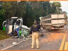 As informações são da Polícia Rodoviária Federal (PRF).