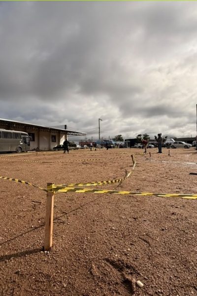 Distribuição gratuita de terrenos do Acampamento Farroupilha