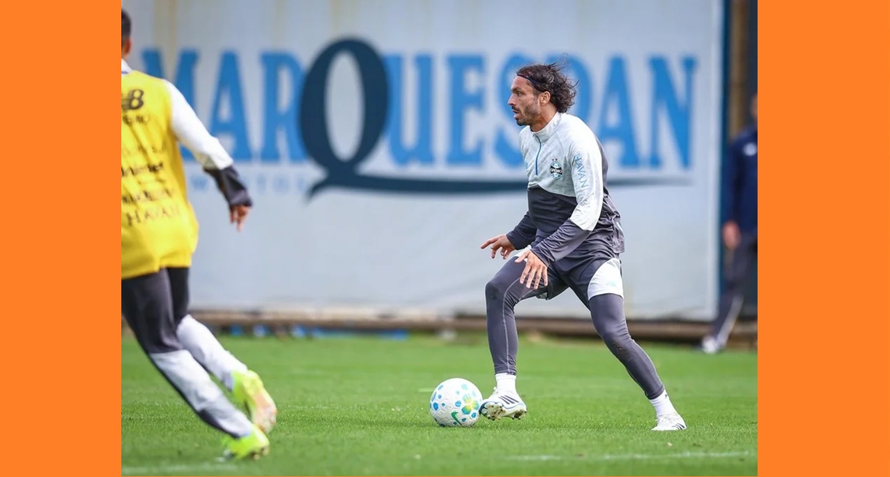 Krovinovic deve ser o último dos reforços a estrear pelo Grêmio - Foto : LUCAS UEBEL/GREMIO FBPA/SCC-TV