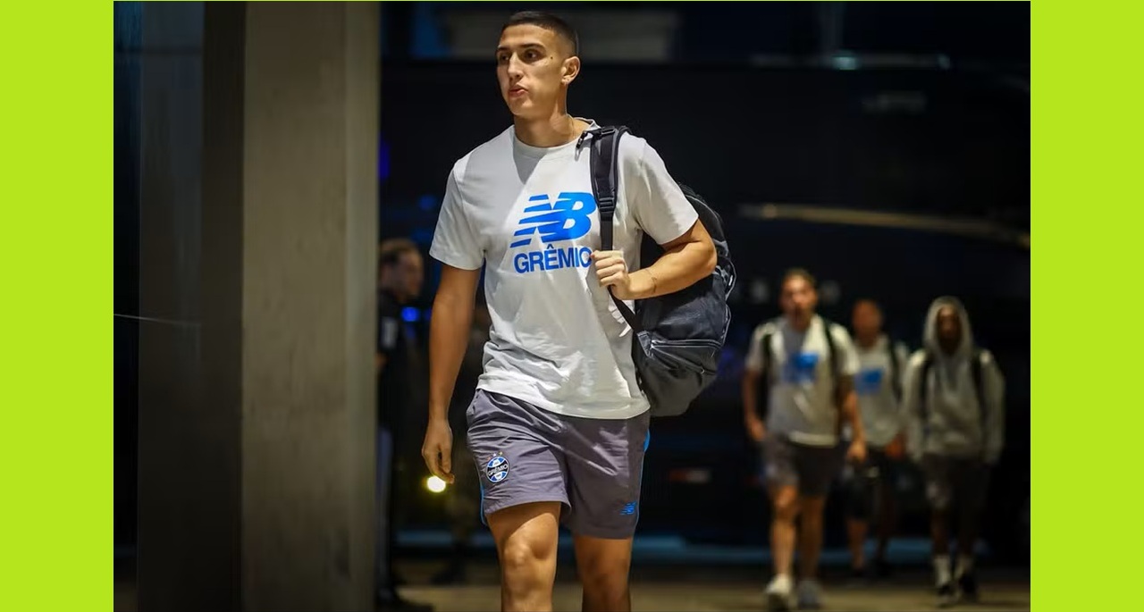 Monsalve em viagem do Grêmio