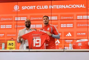 Sanabria é apresentado como reforço do Inter