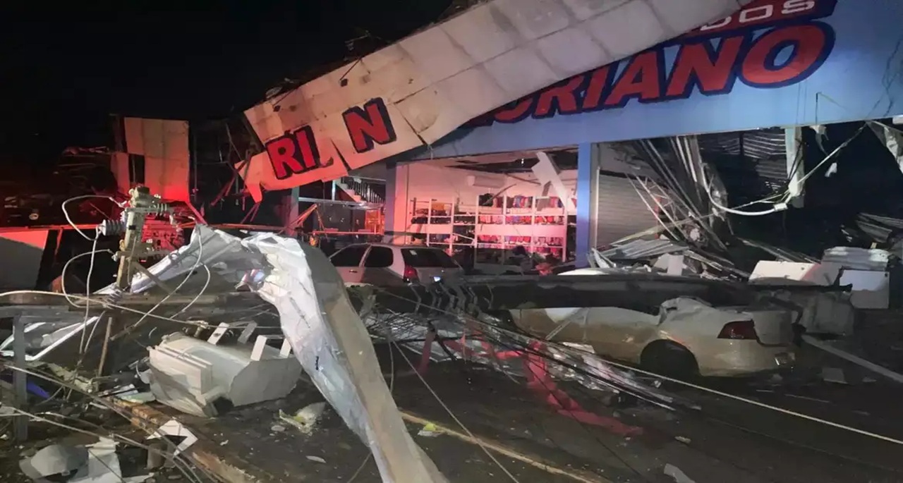 ciclone bomba no Rio Grande do Sul