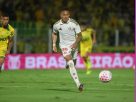 Vitinho levou o terceiro cartão amarelo