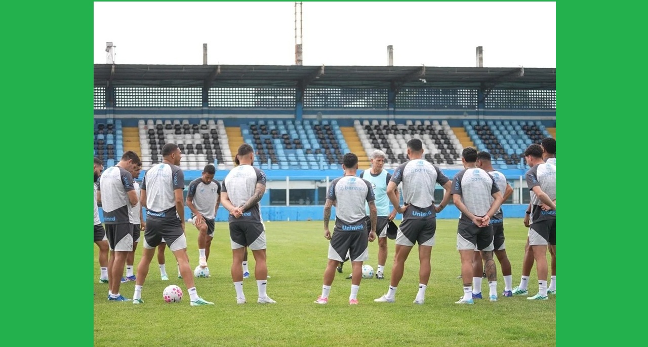 Renato comandou o Grêmio em três partidas com três empates
